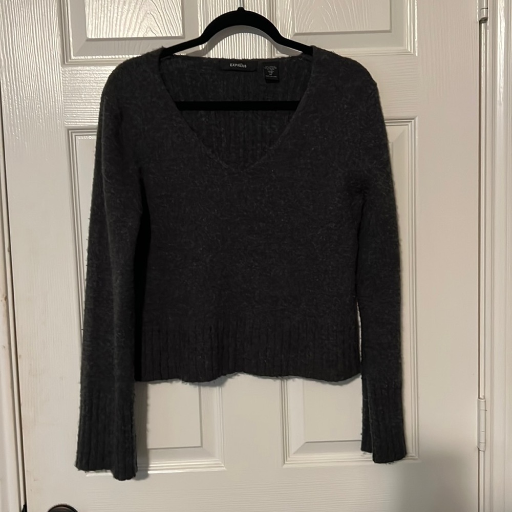 Size XL Express Sweater Charcoal Grey Womens
